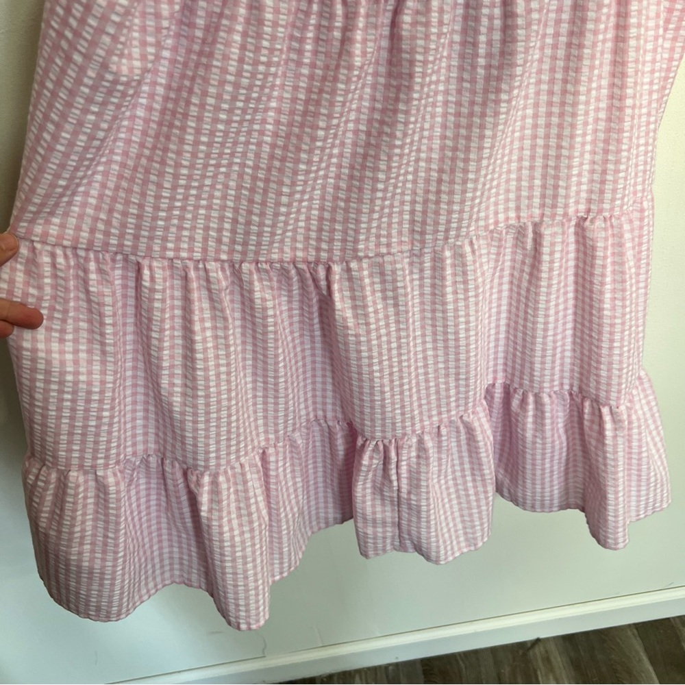 ARULA Pink Gingham Mini Dress - Picture 6 of 13